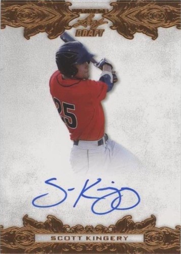 2015 Leaf Ultimate Draft - Scott Kingery #BA-SK1