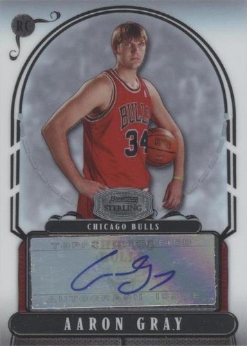 2007-08 Bowman Sterling - Aaron Gray #AG