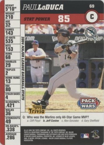 2005 Topps Pack Wars - Paul Lo Duca #69