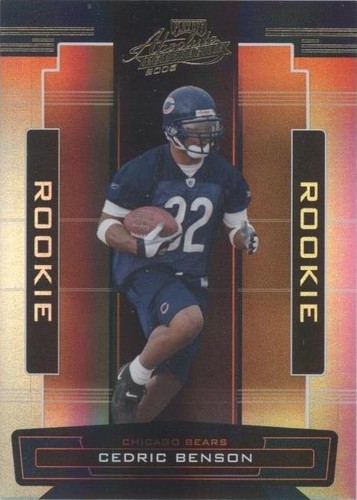 2005 Playoff Absolute Memorabilia Cedric Benson #161