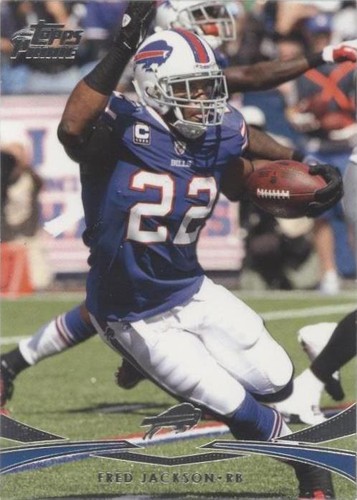 2012 Topps Prime Fred Jackson #105