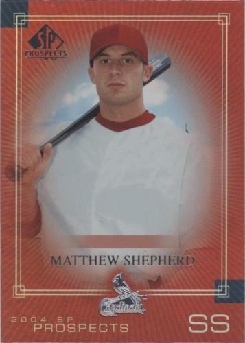 2004 SP Prospects - Matt Shepherd #235