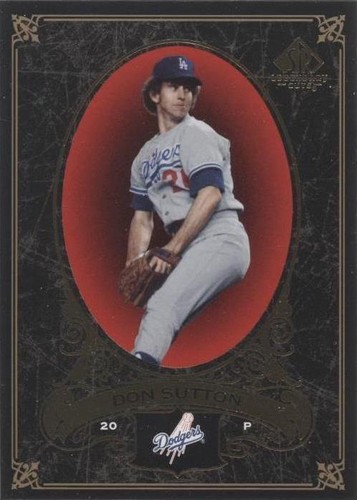 2007 SP Legendary Cuts - Don Sutton #40