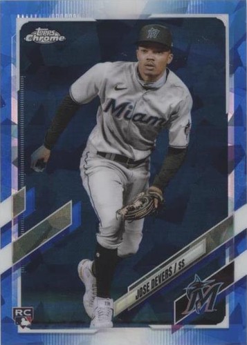 2021 Topps Chrome Update Series Sapphire Edition - Jose Devers #US94