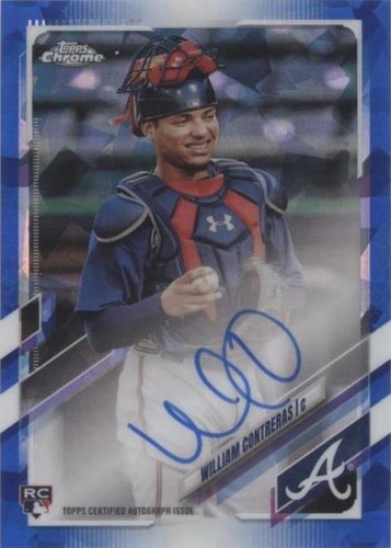 2021 Topps Chrome Sapphire Edition - William Contreras #RA-WC