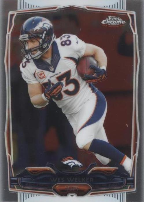 2014 Topps Chrome Wes Welker #26