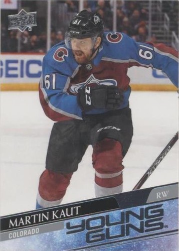 2020-21 Upper Deck - Martin Kaut #217