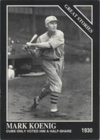 1993 The Sporting News Conlon Collection - Mark Koenig #751
