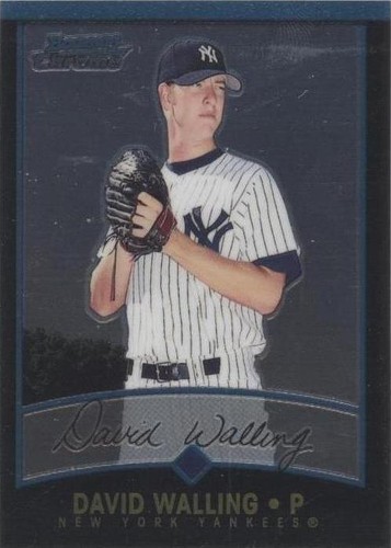 2001 Bowman Chrome - David Walling #283