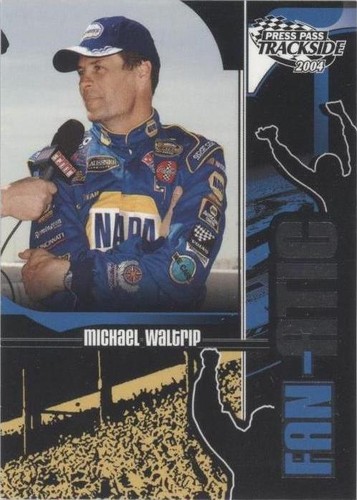 2004 Press Pass Trackside - Michael Waltrip #110