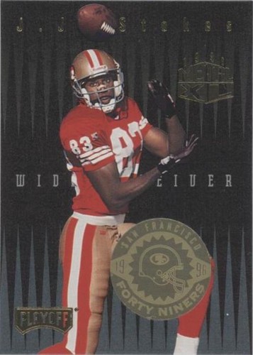 1996 Playoff Absolute J.J. Stokes #XL34