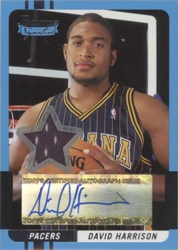2004-05 Bowman Signature - David Harrison #62