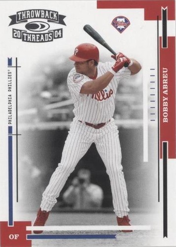 2004 Donruss Throwback Threads - Bobby Abreu #153