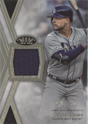 2020 Topps Tier One - Nate Lowe #T1R-NL