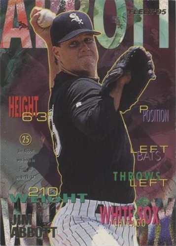 1995 Fleer Update - Jim Abbott #U-32