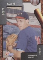 1992 Fleer ProCards Minor League - Scott Taylor #1153