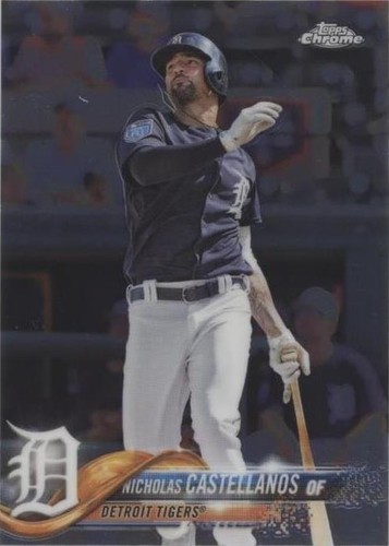 2018 Topps Chrome - Nick Castellanos #104