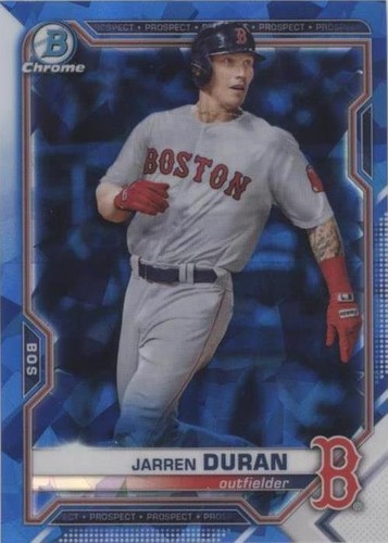 2021 Bowman Chrome Sapphire Edition - Jarren Duran #BCP-170