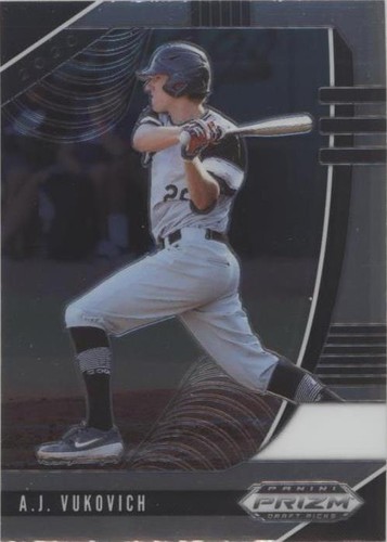 2020 Panini Prizm Draft Picks - AJ Vukovich #PDP119