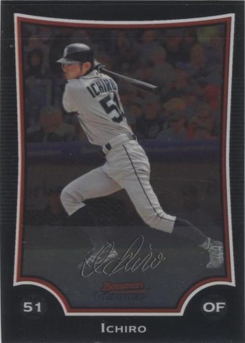 Ichiro Suzuki 2001 Bowman Chrome Refractor RC PSA 9 Gem 10