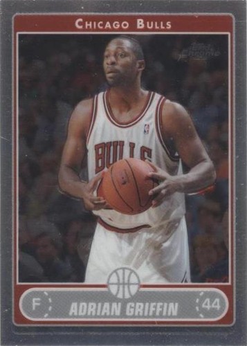 2006-07 Topps Chrome - Adrian Griffin #123
