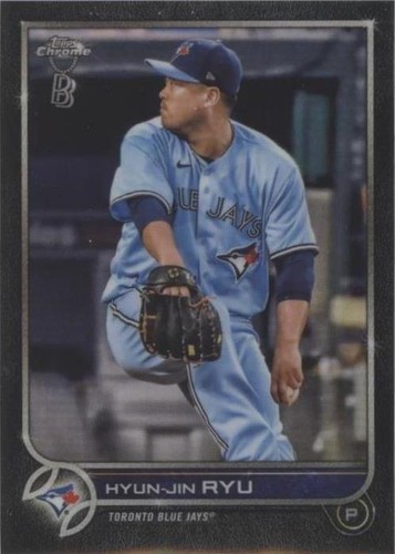 2022 Topps Chrome Ben Baller Edition - Hyun-jin Ryu #122