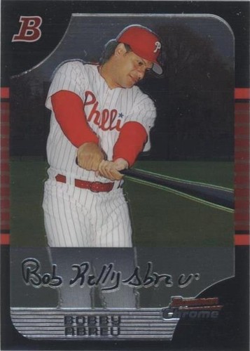 2005 Bowman Chrome - Bobby Abreu #58