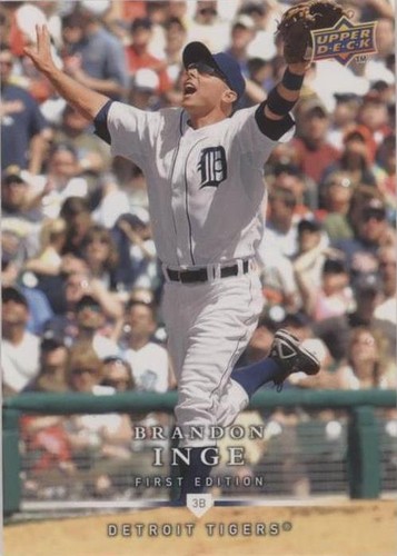 2008 Upper Deck First Edition - Brandon Inge #221