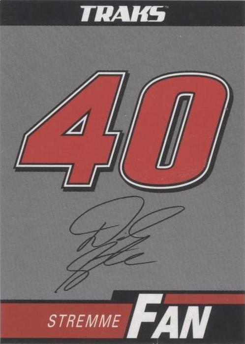 2006 Press Pass Traks - David Stremme #40