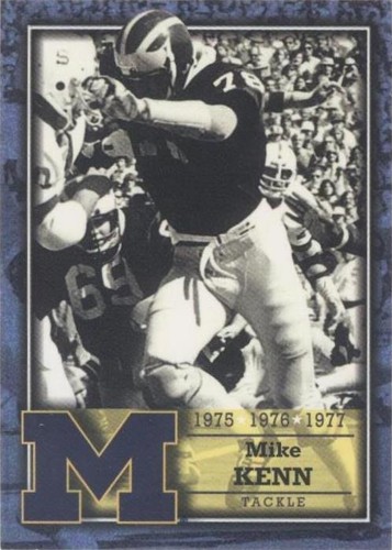 2002 TK Legacy Michigan Wolverines Mike Kenn #L34
