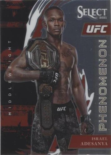 2021 Panini Select UFC - Israel Adesanya #1