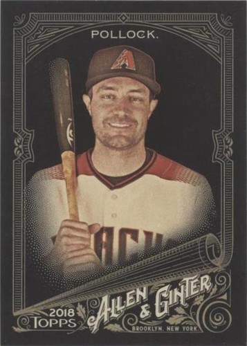 2018 Topps Allen & Ginter's X - A.J. Pollock #98