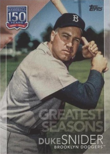 2019 Topps - Duke Snider #GS-13