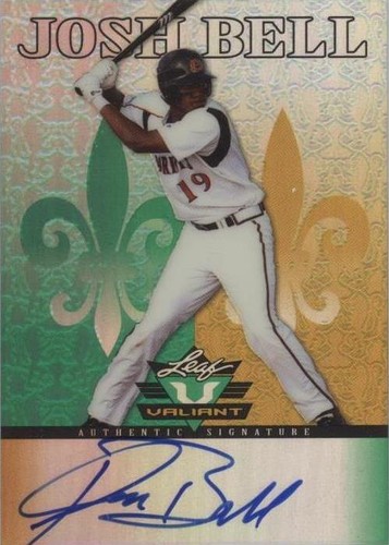 2012 Leaf Valiant - Josh Bell #VA-JB1