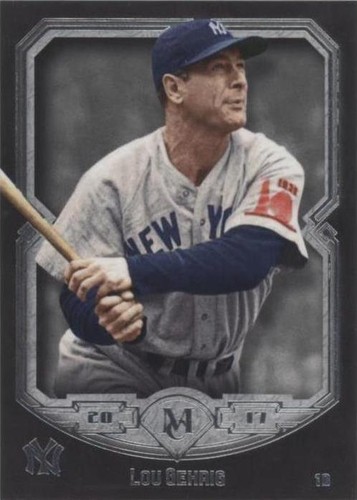 2017 Topps Museum Collection - Lou Gehrig #77