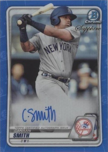 2020 Bowman Chrome Sapphire Edition - Canaan Smith-Njigba #BSPA-CS