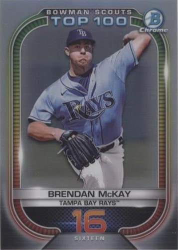 2021 Bowman - Brendan McKay #BTP-16