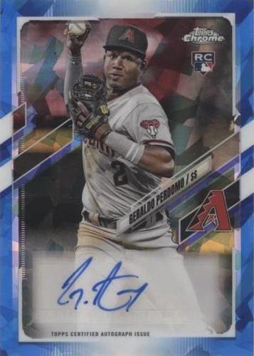 2021 Topps Chrome Update Series Sapphire Edition - Geraldo Perdomo #RA-GP