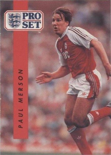 1990-91 Pro Set Paul Merson #12