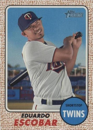 2017 Topps Heritage - Eduardo Escobar #95