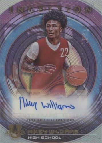 2022-23 Bowman Inception University - Mikey Williams #BIA-MW