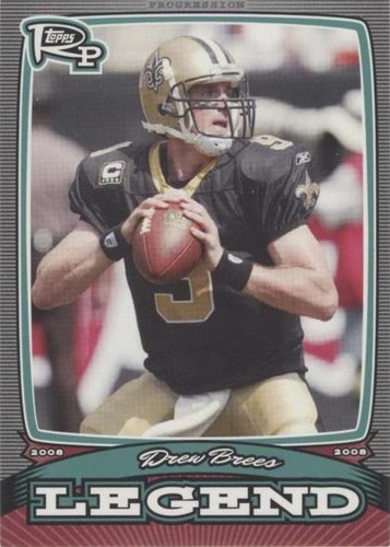 2008 Topps Rookie Progression Drew Brees #PL-DB