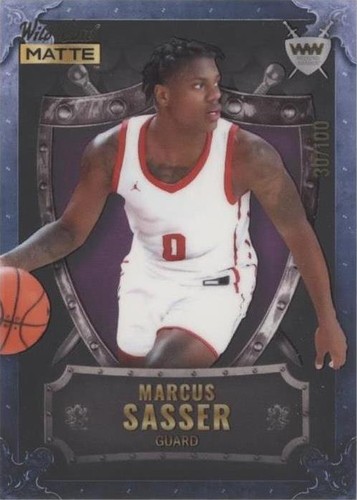 2022-23 Wild Card Matte Draft - Marcus Sasser #WW-33