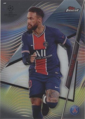 2020-21 Topps Finest UCL Neymar Jr. #25