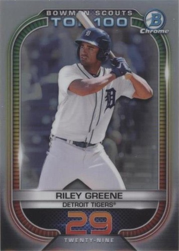 2021 Bowman - Riley Greene #BTP-29