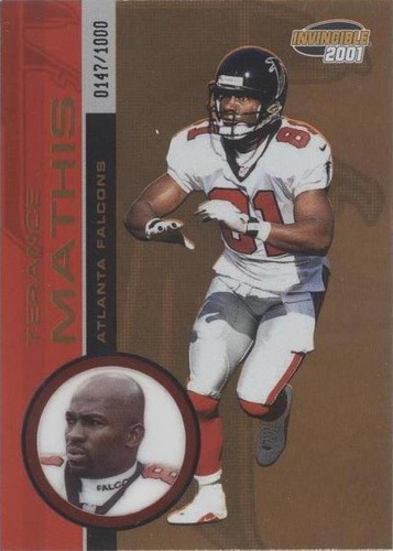 2001 Pacific Invincible Terance Mathis #13