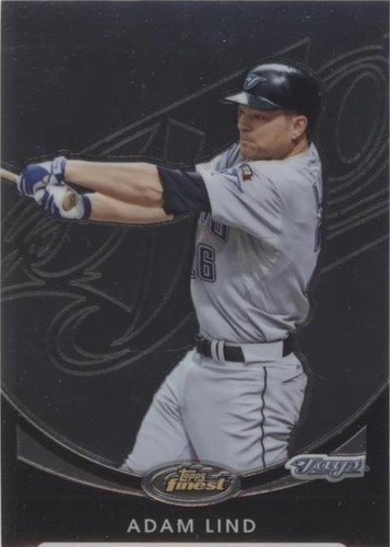 2010 Topps Finest - Adam Lind #50