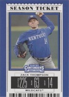 2019 Panini Contenders Draft Picks - Zack Thompson #25