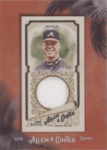2018 Topps Allen & Ginter - Chipper Jones #MFR-CJ