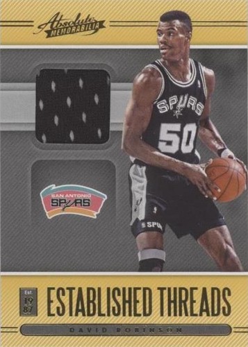 2020-21 Panini Absolute Memorabilia - David Robinson #ET-ROB
